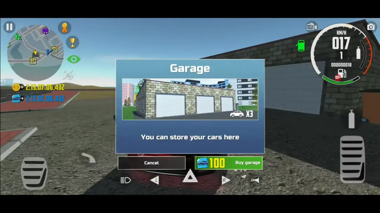 Home 7 Car Simulator Garage