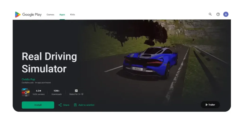 real drivng simulator